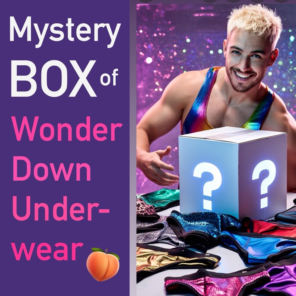 🍑UNDERWEAR MYSTERY BOX NWT!🍆📦✨